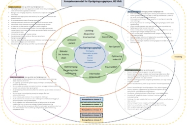 Kompetencemodel på Opvågningen, Hospitalsenhed Midt