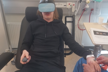Virtual Reality (VR) briller som smertedistraktion til børn