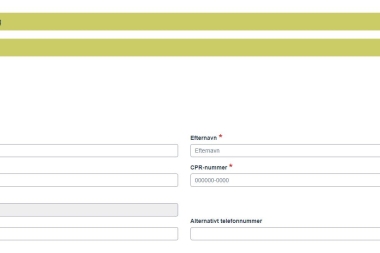 Patientkontorets Digitale henvendelsessystem